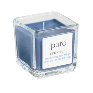 ipuro Sunny Beachtime Duftkerze 125 g blau