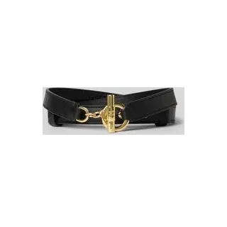Gürtel mit Label-Detail, Black, XS