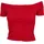 T-Shirt in fire red