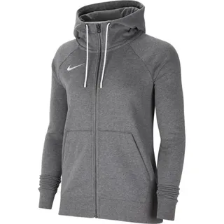 Nike Park 20 Fleece Kapuzenjacke Damen charcoal heathr/white/white XS