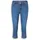 Damen TTLENE SLIM Capri Jeans mit hohem Stretch blau Uni Gr 26