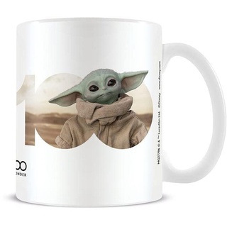 Star Wars Tasse (Grogu Disney 100 Design) 325 ml Keramik-Kaffeetasse, Disney-Geschenke für Frauen und Männer, Star Wars Geschenke für Männer und Frauen, Star Wars Tassen für Männer und Tassen für