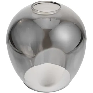 jojofuny Rauchgrauer Lampenschirm Glas Ersatz - 17cm, Austauschbarer Lampenschirm FüR Pendelleuchte, Dekorative Lampenschirmabdeckung FüR Wohnzimmer, Esszimmer Und Schlafzimmer