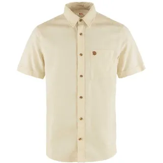 Fjällräven Övik Travel Kurzarmhemd Chalk White L