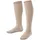 Unisex K Kh nachhaltige Baumwolle lang einfarbig 1 Paar Beige Sand Melange 4650 31-34 31-34