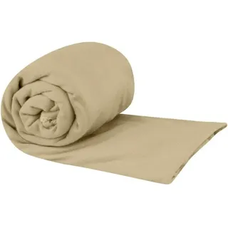Sea to Summit Pocket Towel Handtuch 50 x 100 cm braun