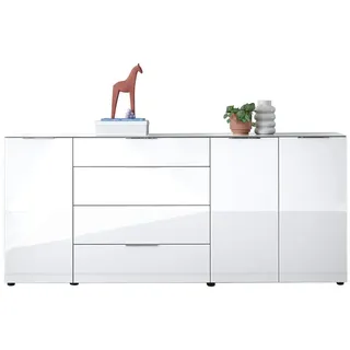 Die Möbelfundgrube Sideboard Santorin 226 cm Weiß