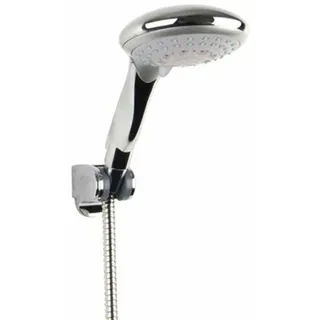 Duschbrause Regendusche Duschschlauch Handbrausenset 5 Strahlen mit Eco Stop