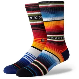 Stance Curren Crew Socken 1 Paar rot 35-37