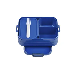 Mepal Bento-Lunchbox To Go  Take a Break , blau , Kunststoff , Maße (cm): B: 12 H: 6,5