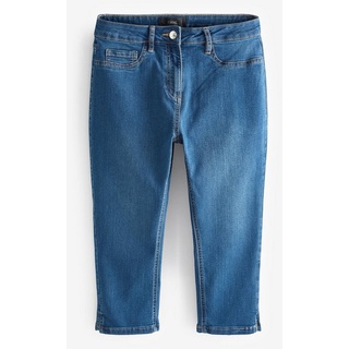 Next Caprijeans Pedal Pusher Cropped-Jeans – Petite (1-tlg) blau 19 (GB: 10 Petite)