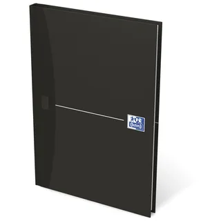 Oxford Notizbuch A5 kariert Schwarz