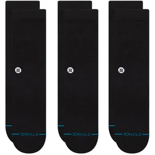 Stance Icon Sneakersocken 3er Pack Schwarz 43-46