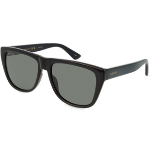Gucci GG 1345 S Herren-Sonnenbrille Vollrand Eckig Kunststoff-Gestell, schwarz