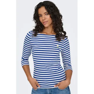 Only ONLFIFI LIFE 3/4 PRINTED TOP CS JRS Blau L
