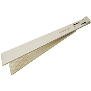 Fackelmann Zange und Wender FAIR, 2in1 Set aus FSC®-zertifizierter Buche, Pfannenwender für verschiedene Anlässe, langlebige Servierzange, hochwertiger Omlettewender (Farbe: Braun), Menge: 1 Stück