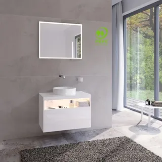 Keuco Waschtischunterschrank 80 x 62,5 x 49 cm Weiß