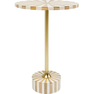 Kare Domero Cirque Gold Weiß 40 x 40 x 40 cm