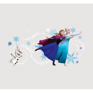 Roommates, Wandtattoo, RM - DISNEY Frozen Anna, Elsa & Olaf personalisierbar