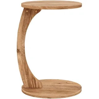 [en.casa] Beistelltisch, Holeby 56 x Ø 38 cm