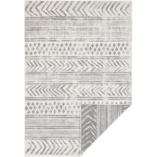 HANSE HOME "BIRI Wendeteppich" Gr. 2, beige Creme, grau), B:80cm H:5mm L:150cm, Polypropylen (PP), Teppiche, Teppich, In-& Outdoor, Wetterfest, Balkon, Läufer, Wohnzimmer, Wasserfest, Boho