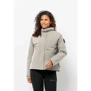Jack Wolfskin Funktionsjacke "WANDERMOOD JKT W", Damen, Gr. M (38/40), grau (dusty, grau), OBERSTOFF 100% POLYESTER FUTTER 100% POLYESTER FÜLLUNG 100% POLYESTER, Jacken