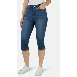 STOOKER WOMEN 7/8-Jeans Capri Denim Skinny Fit Skinny Fit Casual Clean Wash Denim Jeans Magic Shape Effekt für Damen blau 38