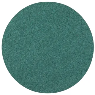 Snapstyle Feinschlingen Veloursteppich 100 x 100 cm Petrol