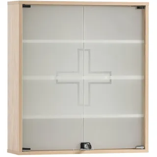 Schildmeyer Tchibo - Medikamentenschrank »Wido« - 64x19,6x71cm - braun -
