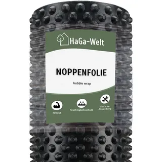 Noppenfolie Hochbeet & Hauswand – 1,5m Breite | 1m Länge – Hochbeetfolie zum Feuchtigkeitsschutz, Drainagefolie mit 8 mm Noppen, verrottungsfest für Hochbeete, Grundmauern und Hauswand
