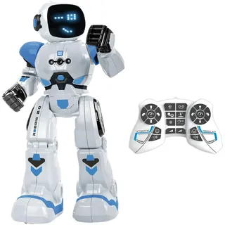 Xtrem Bots - Robbie, Ferngesteuerte Roboter Mit Fernbedienung, Interaktives Spielzeug Kinder Ab 5 Jahre, Gestensteuerung, Smart Robot, Geschenke Für Kinder