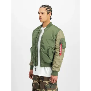 Alpha Industries MA-1 Camo Jacke Sage/Grün XL
