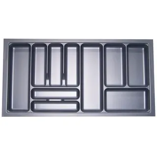 Orga-Box Besteckeinsatz silbergrau 917 x 474 mm