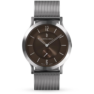 LILIENTHAL BERLIN - THE CLASSIC -  SILVER BROWN - mesh / 37,5 MM