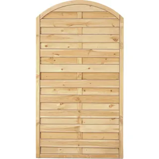 Tetzner & Jentzsch Lamellenzaun 100 x 180 cm Grün Holz 2 St.