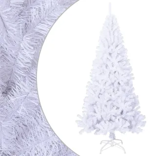 vidaXL Künstlicher Weihnachtsbaum Weiß 210 cm