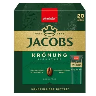 Jacobs Krönung Instant-Kaffee 20 Sticks