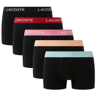 Lacoste Boxershorts Boxershorts Unterhosen 5-Pack (5-St) bunt M