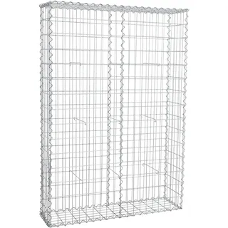 Estexo Gabione Steingabione Steinkorb 100 x 150 x 30 cm