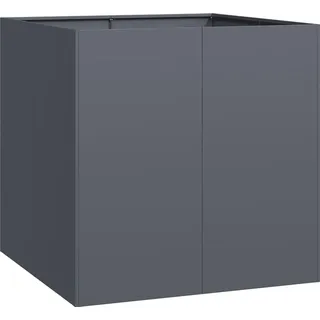 vidaXL Pflanzgefäß 80 x 80 x 80 cm Anthrazit