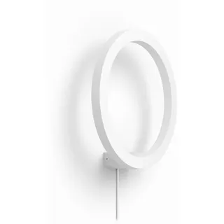 Philips HUE Led-Wandleuchte Sana Wall, Weiß, Metall, 25.5x25.5x5.2 cm, Smartphone-Steuerung, Lampen & Leuchten, Innenbeleuchtung, Smart Lights, Smart Home Wandleuchten