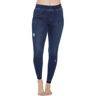 Spanx Damen 20203r-medium Wash-s Legging, Grau (Medium Wash Medium Wash), 34 (Herstellergröße: Small) - S