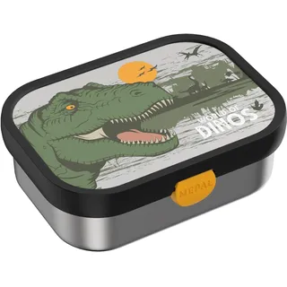 Mepal Campus Edelstahl-Brotdose mit Gabel Dino