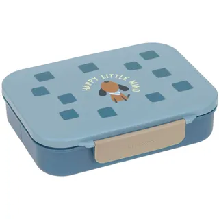 Lässig Brotdose Kinder - Bento Lunchbox Pattern Party Blau