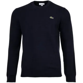 LACOSTE Herren Pullover - Rundhals, Baumwolle, Regular Fit Dunkelblau 2XL