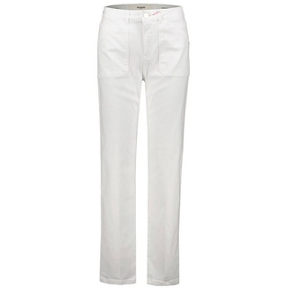 Goldgarn 5-Pocket-Jeans Damen Jeans STRAIGHT FIT (1-tlg) weiß 27