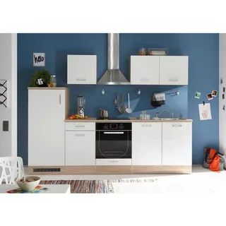 BASIC by Balculina Küchenzeile ANDY - B/H/T ca. 270,00x195,00x60,00