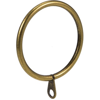 uxcell Vorhangringe aus Metall, 45 mm Innendurchmesser, für Gardinenstangen, Bronze, 28 Stück