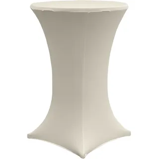 Trutzholm Stehtischhusse Beige Ø 80 cm