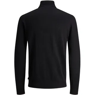 JACK & JONES Emil Knit Rollkragenpullover Black 2XL